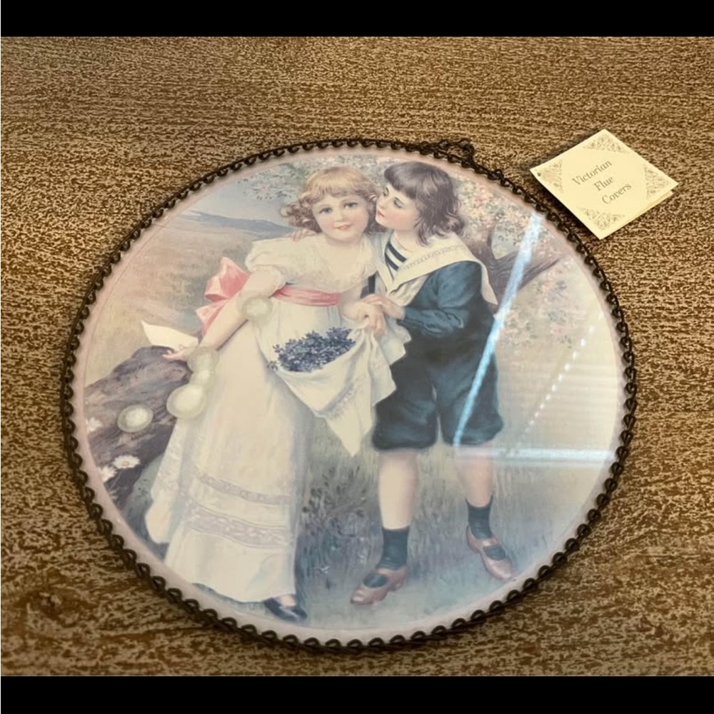 Vintage Decorative Picture with Children